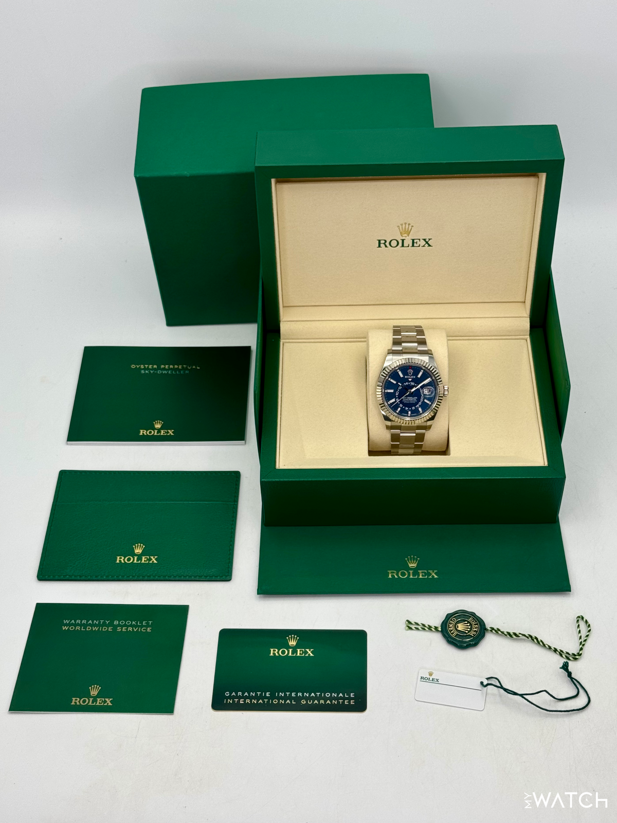 NEW 2026 Rolex Sky-Dweller 42mm 336934 Oyster Blue Dial