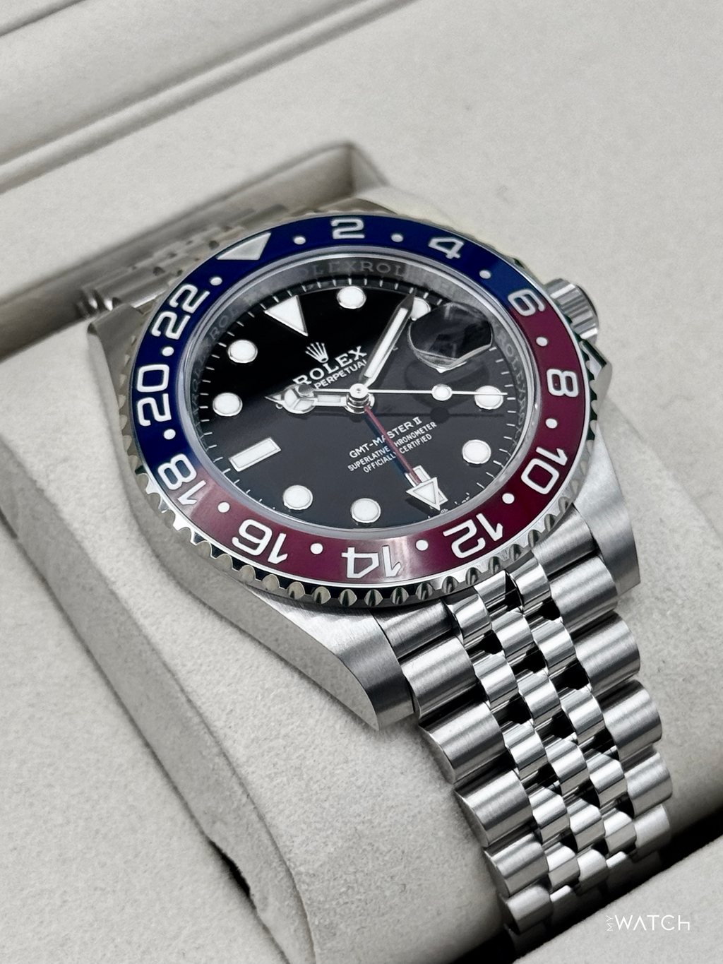 NEW 2026 Rolex GMT-Master II "Pepsi" 40mm 126710BLRO Jubilee (STICKERED)