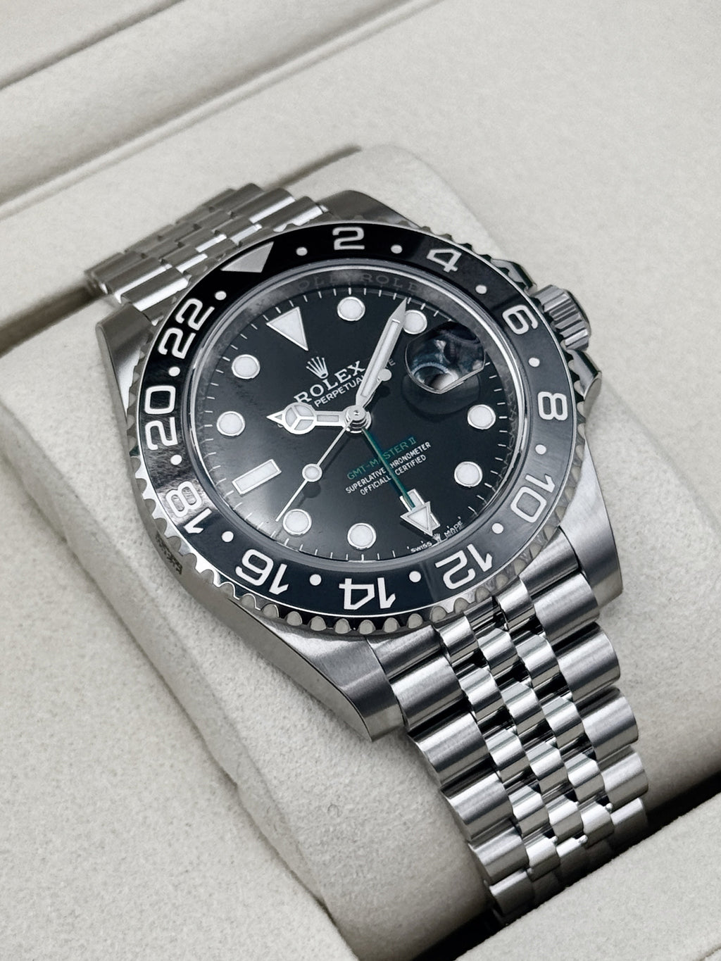 NEW 2026 Rolex GMT-Master II "Bruce Wayne" 40mm 126710GRNR Jubilee (STICKERED)