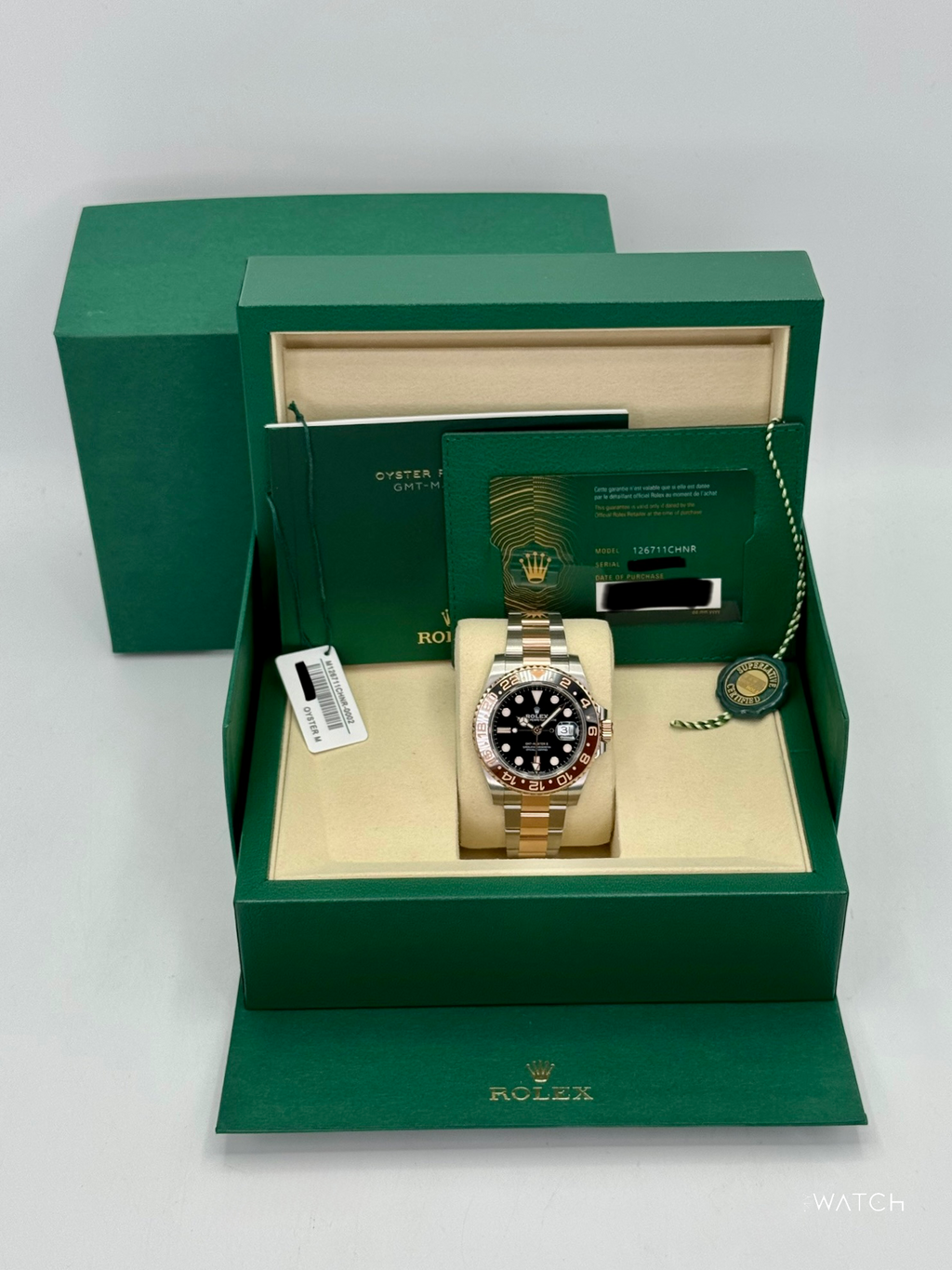 2025 Rolex GMT-Master II "Rootbeer" 40mm 126711CHNR Two-Tone