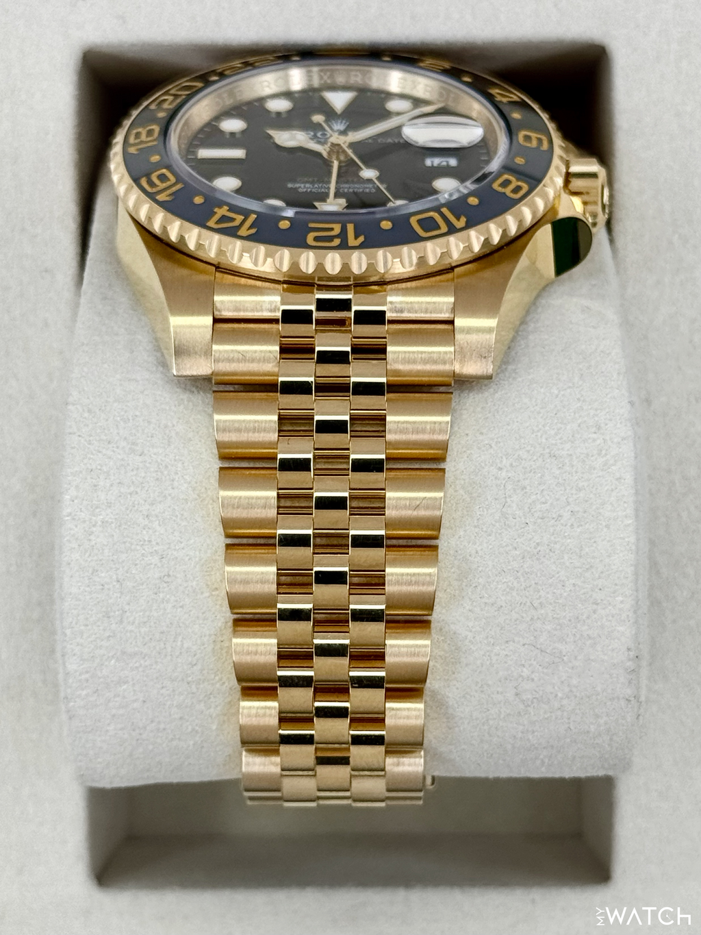 NEW 2026 Rolex GMT-Master II 40mm 126718GRNR Yellow Gold Jubilee Black Dial