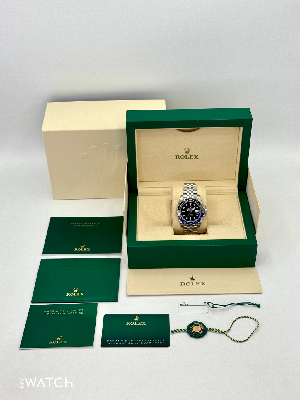 2022 Rolex GMT-Master II "Batgirl" 40mm 126710BLNR Jubilee