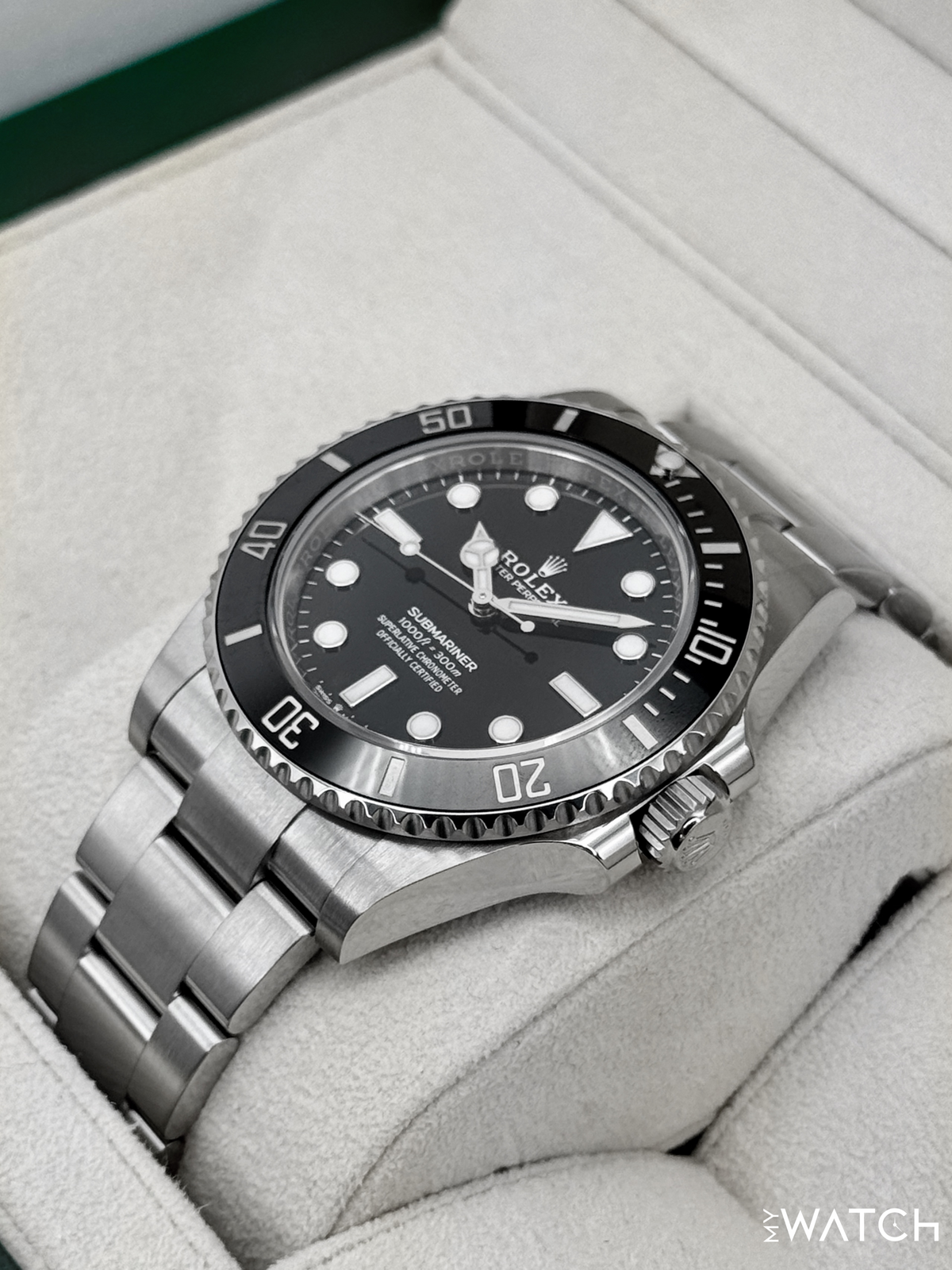 2025 Rolex Submariner 41mm 124060 Stainless Steel Black Dial