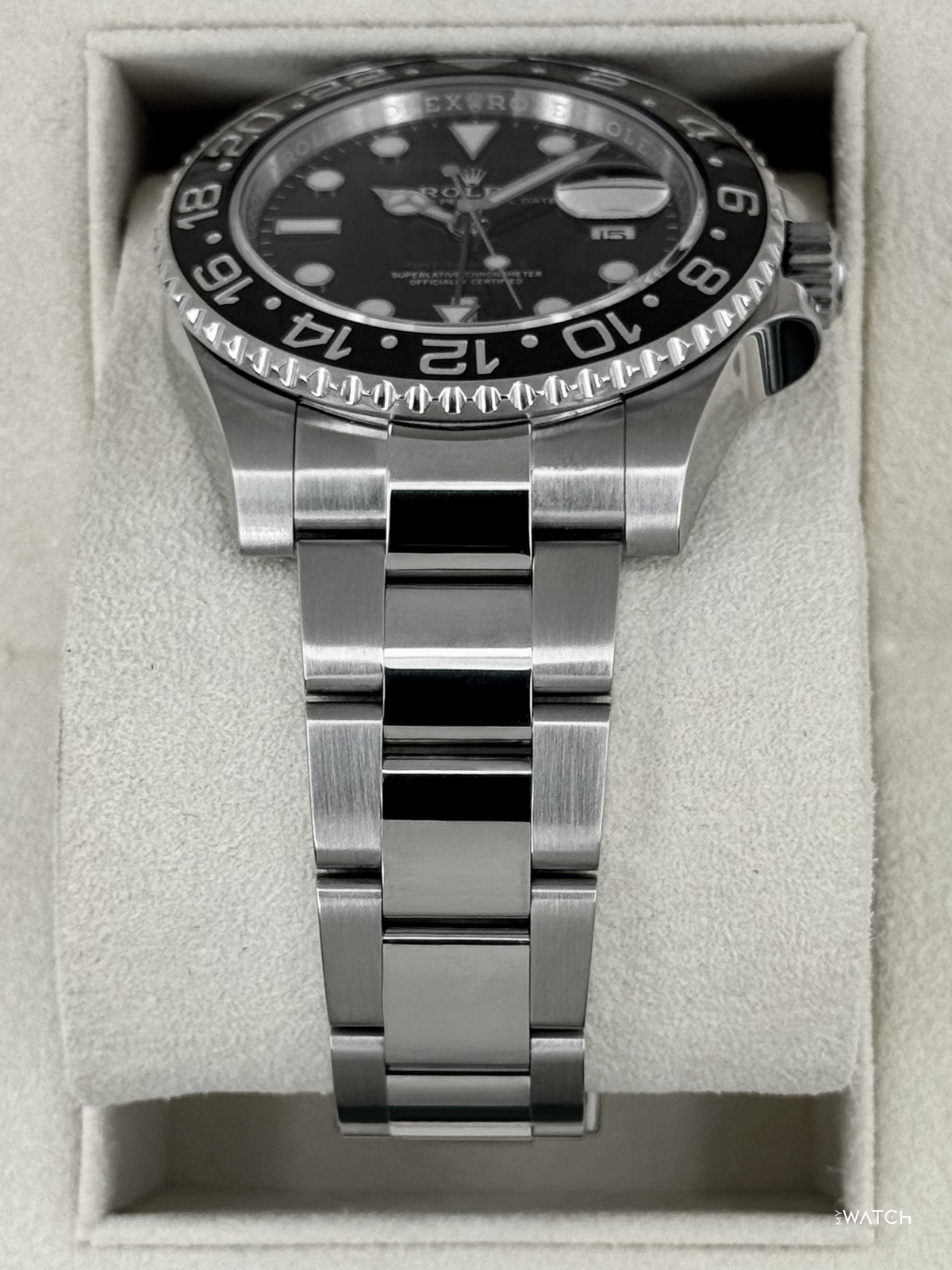 2018 Rolex GMT-Master II 40mm 116710LN Stainless Steel Black Dial