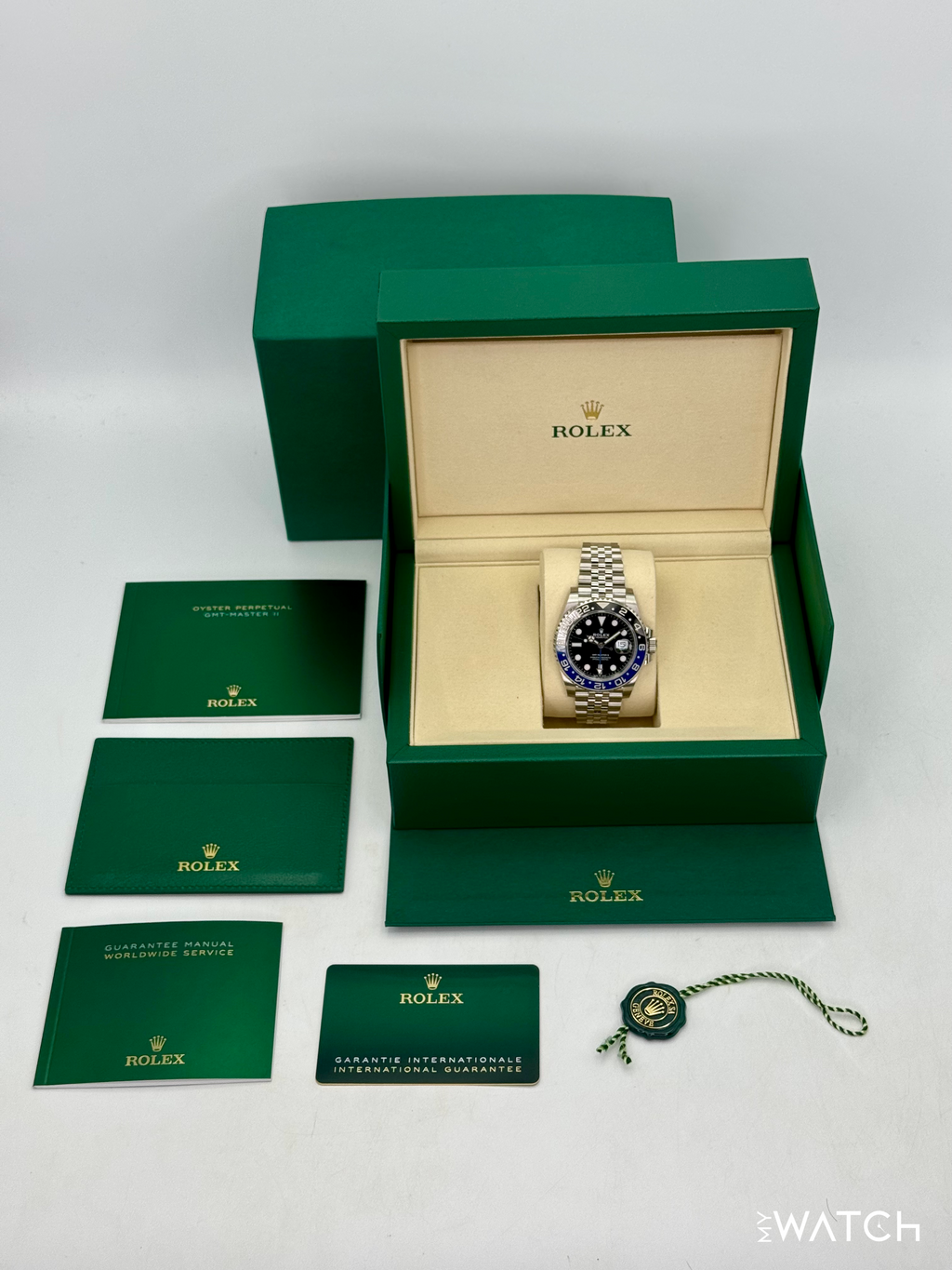 NEW 2025 Rolex GMT-Master II "Batgirl" 40mm 126710BLNR Jubilee
