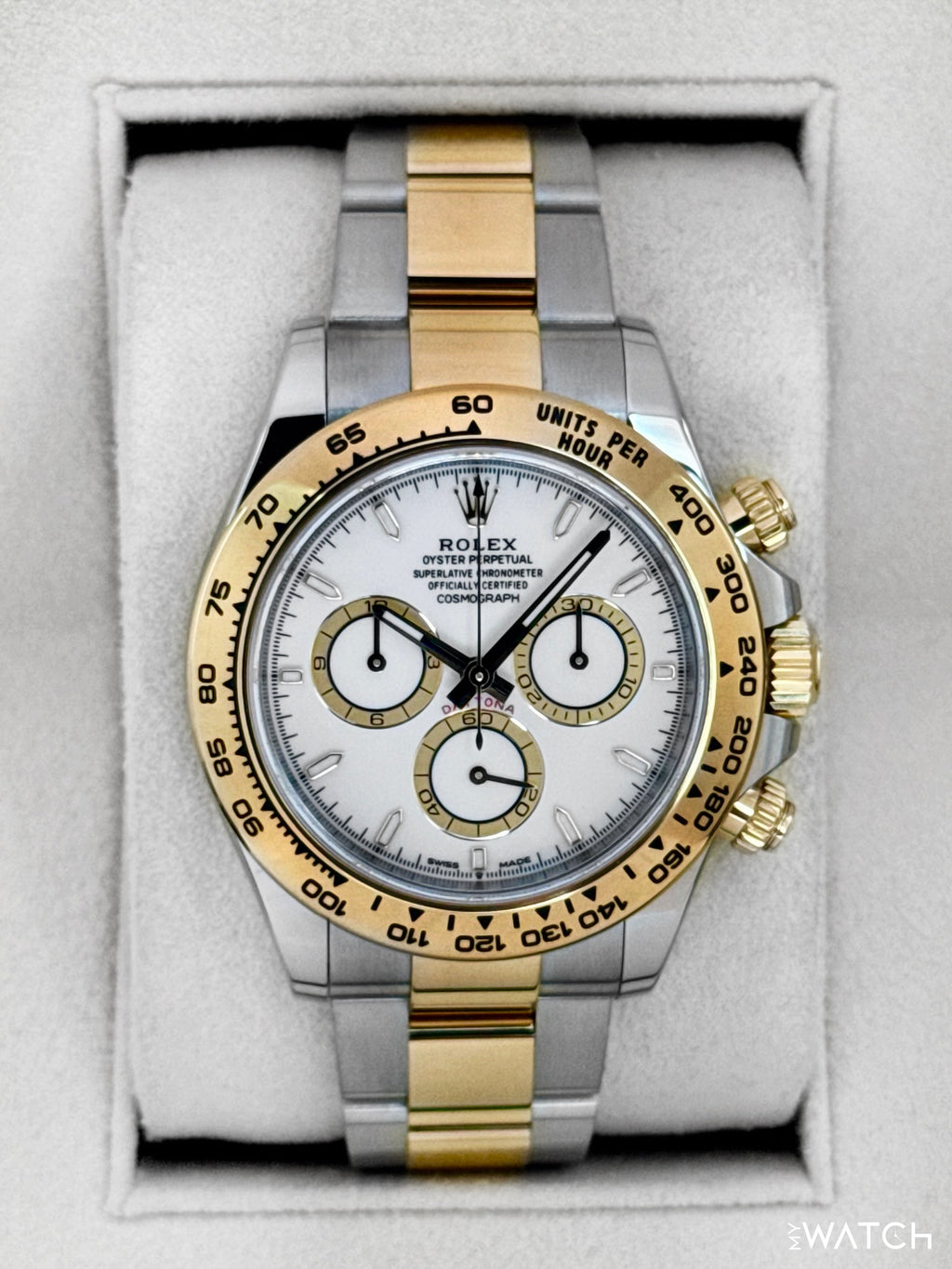 2024 Rolex Daytona 40mm 126503 Two-Tone White Dial