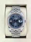 NEW 2026 Rolex Datejust 41mm 126300 Jubilee Wimbledon Dial