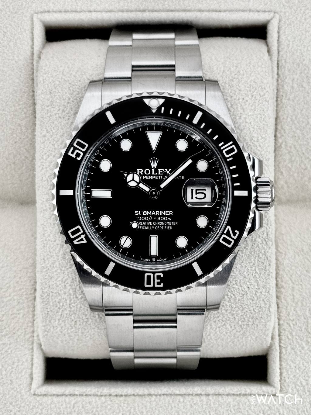 2023 Rolex Submariner 41mm 126610LN Stainless Steel Black Dial