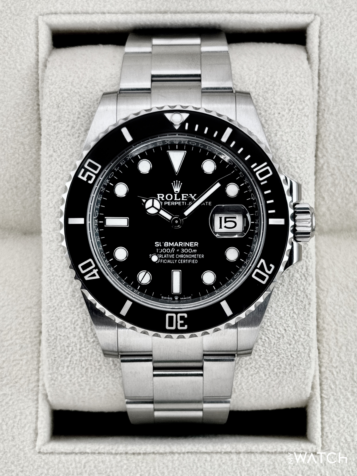 2023 Rolex Submariner 41mm 126610LN Stainless Steel Black Dial