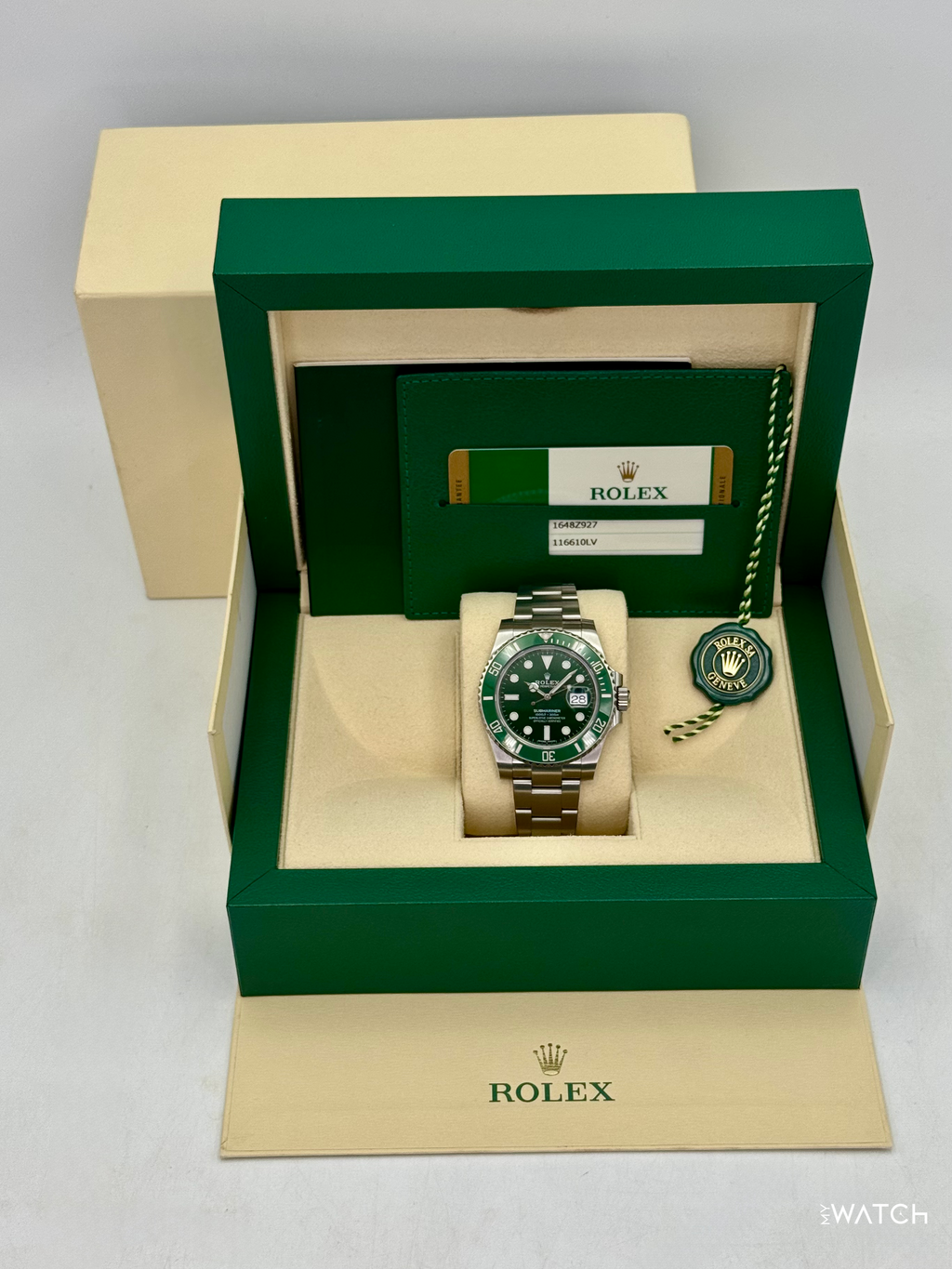 2018 Rolex Submariner “Hulk” 40mm 116610LV Green Dial