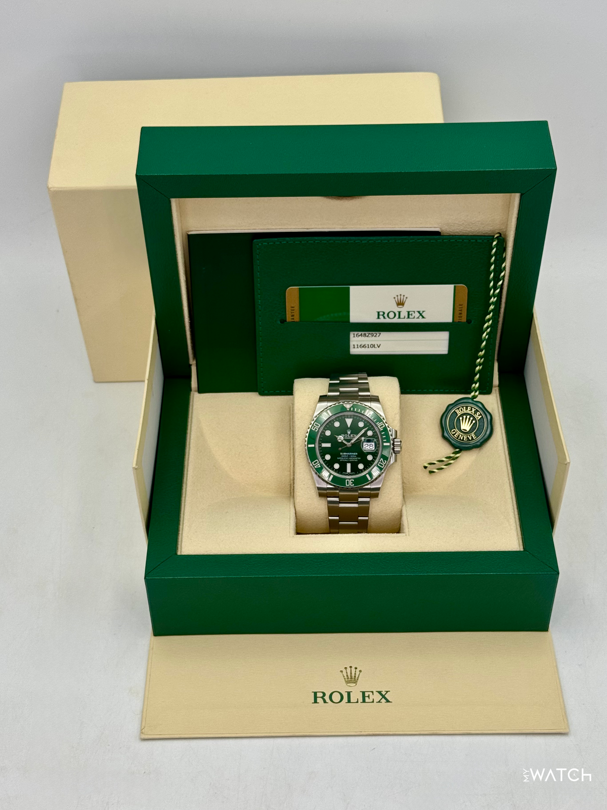 2018 Rolex Submariner “Hulk” 40mm 116610LV Green Dial