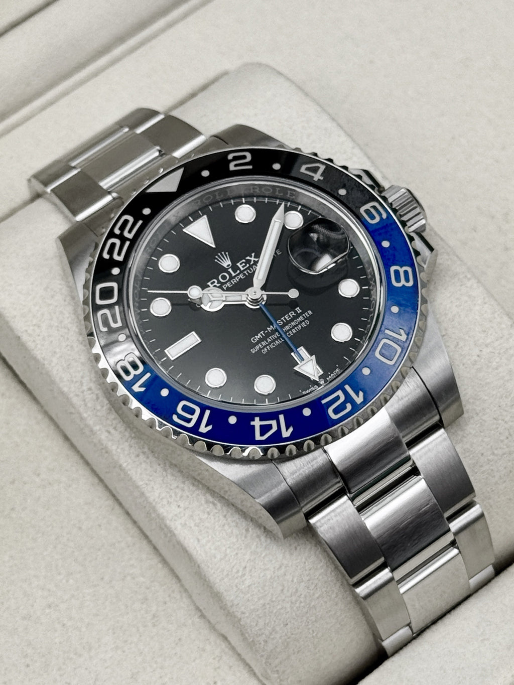 2026 Rolex GMT-Master II "Batman" 40mm 126710BLNR Oyster