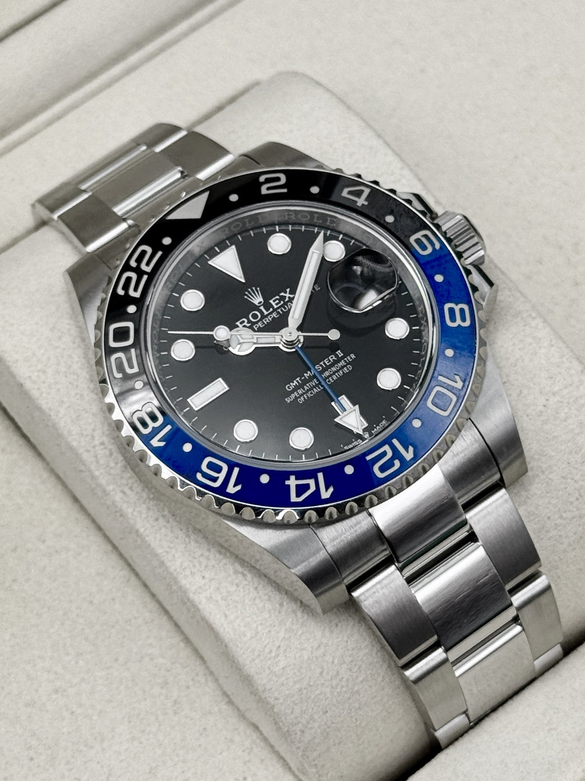 2026 Rolex GMT-Master II "Batman" 40mm 126710BLNR Oyster