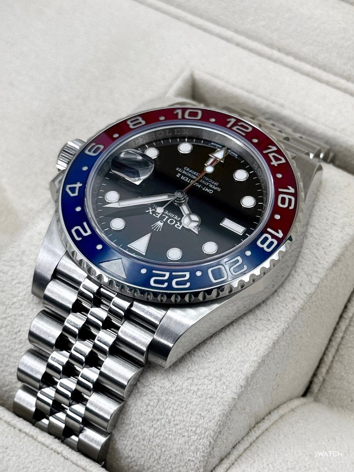 2022 Rolex GMT-Master II "Pepsi" 40mm 126710BLRO Jubilee