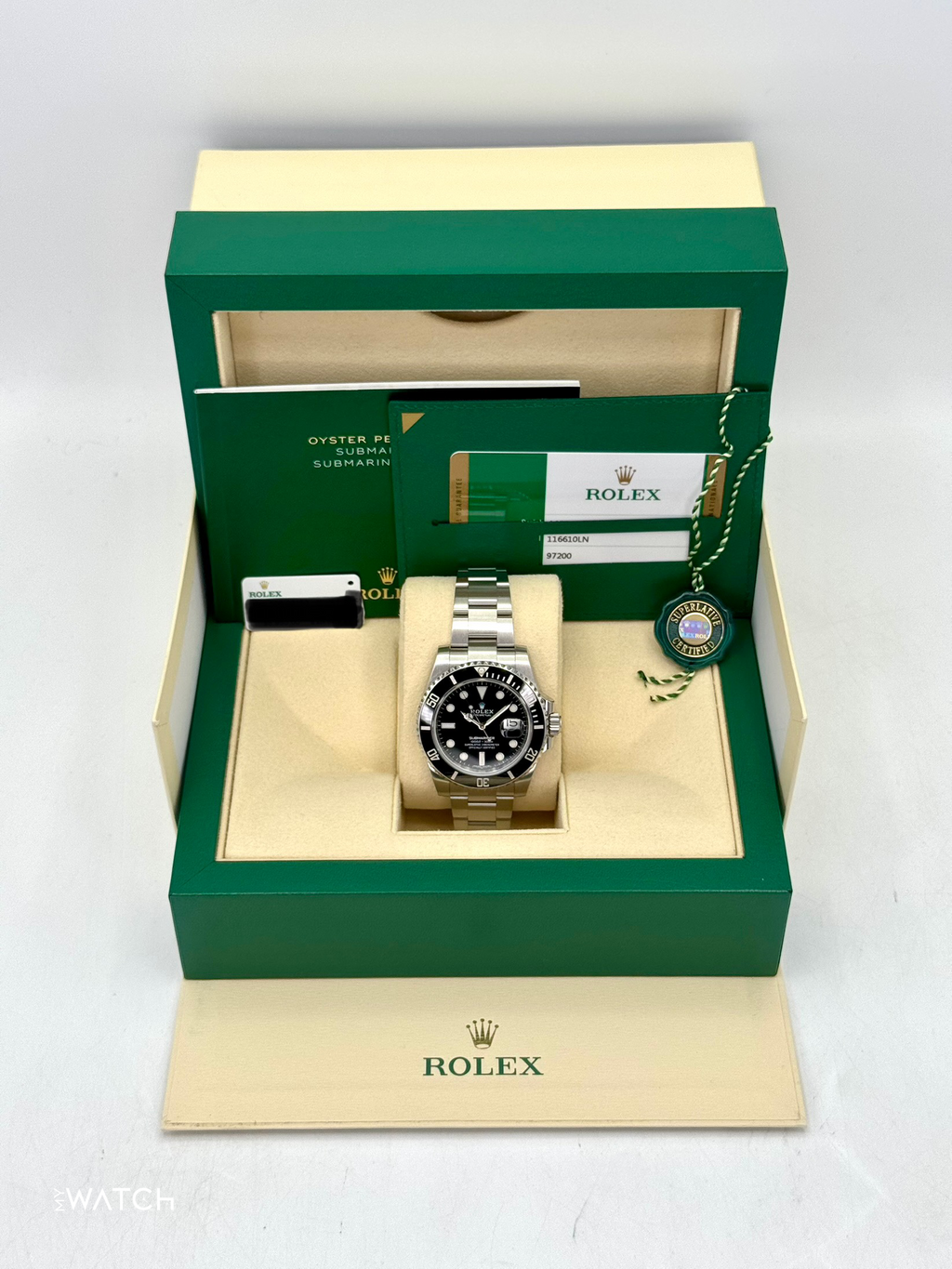 2020 Rolex Submariner 40mm 116610LN Stainless Steel Black Dial
