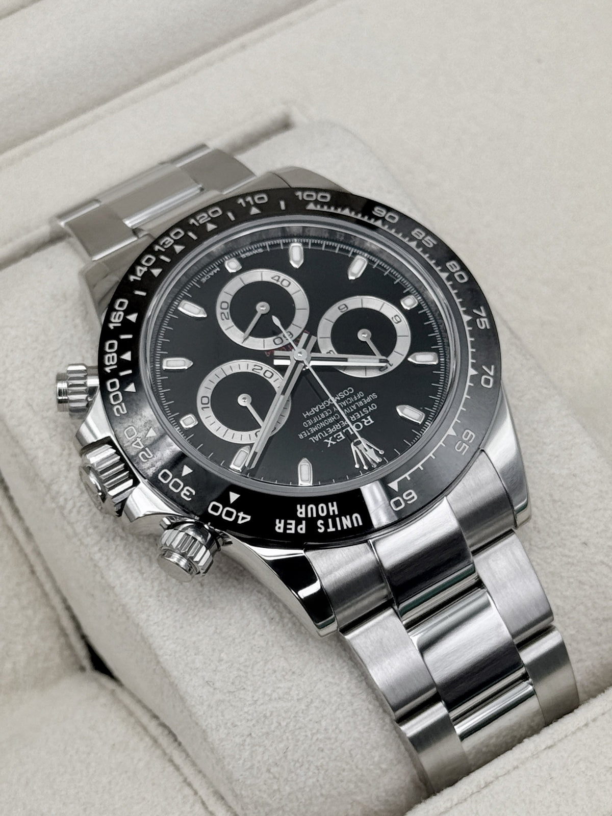 2024 Rolex Daytona 40mm 116500LN Stainless Steel Black Dial