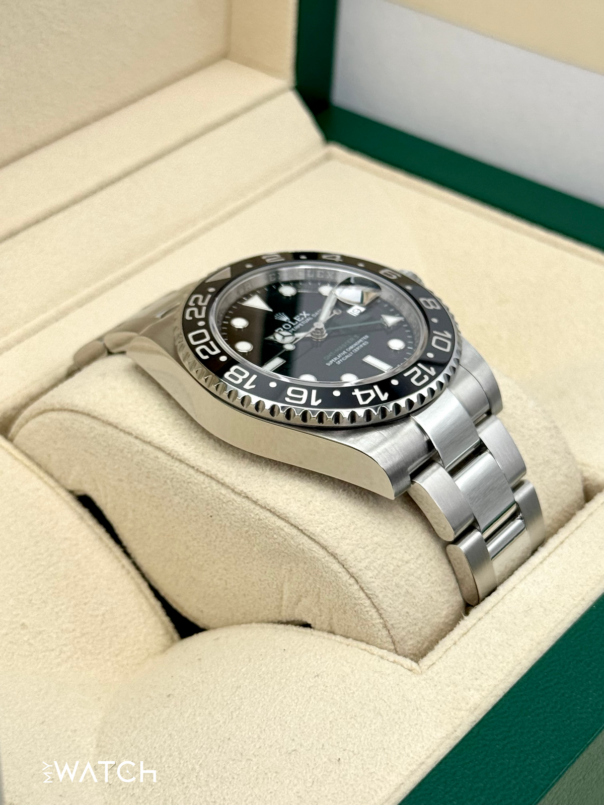 2017 Rolex GMT-Master II 40mm 116710LN Stainless Steel Black Dial