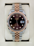 NEW 2026 Rolex Datejust 41mm 126331 Two-Tone Chocolate Diamond Dial