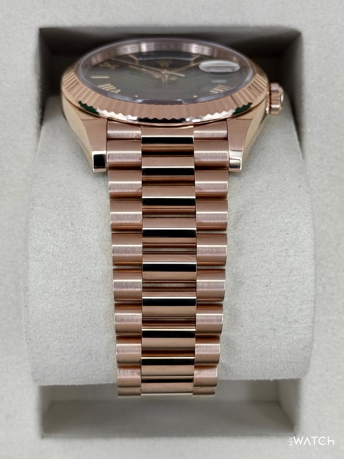 2025 Rolex Day-Date 40mm 228235 Presidential Slate Ombre Dial
