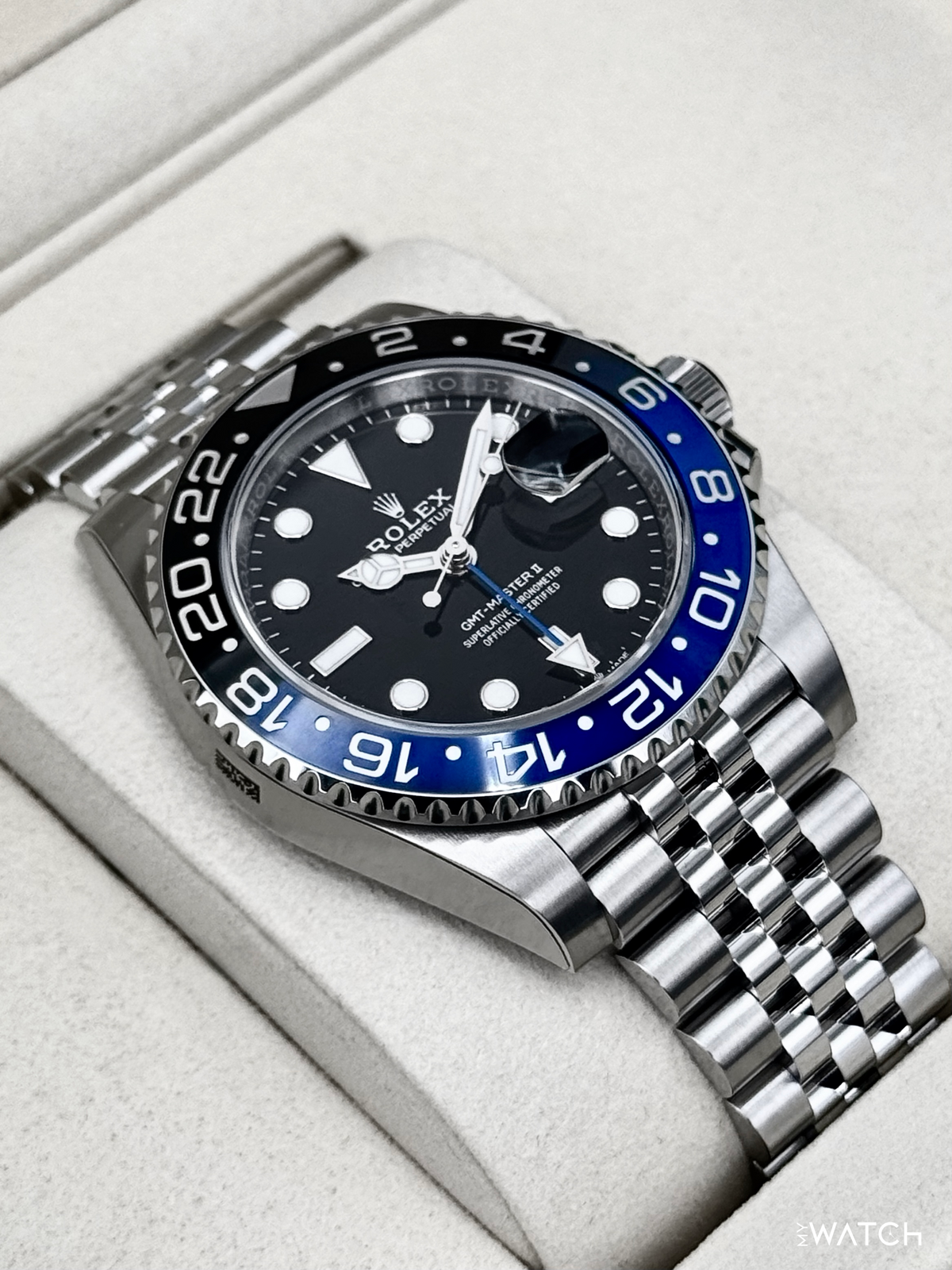 NEW 2026 Rolex GMT-Master II "Batgirl" 40mm 126710BLNR Jubilee