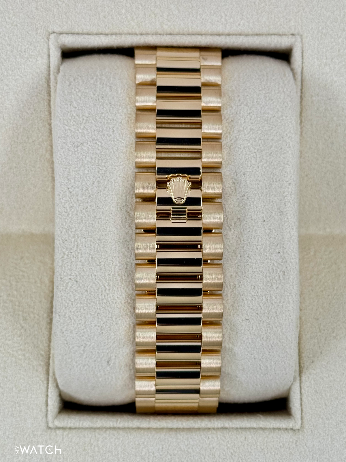2023 Rolex Day-Date 40mm 228238 Presidential Silver Dial
