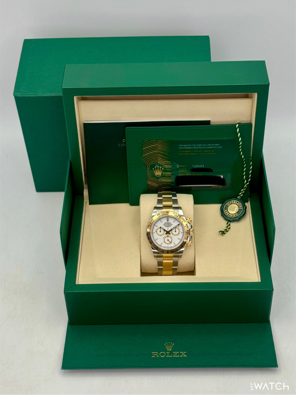 NEW 2026 Rolex Daytona 40mm 126503 Two-Tone White Dial