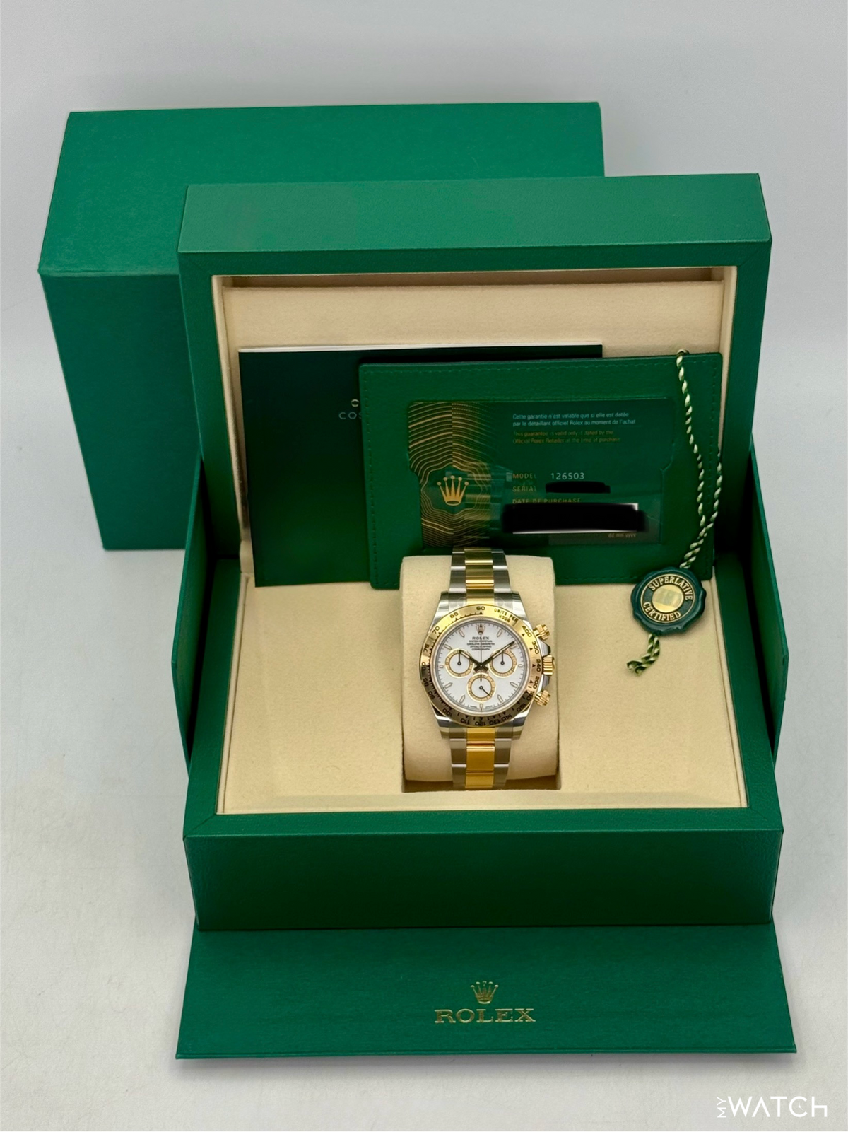 NEW 2026 Rolex Daytona 40mm 126503 Two-Tone White Dial