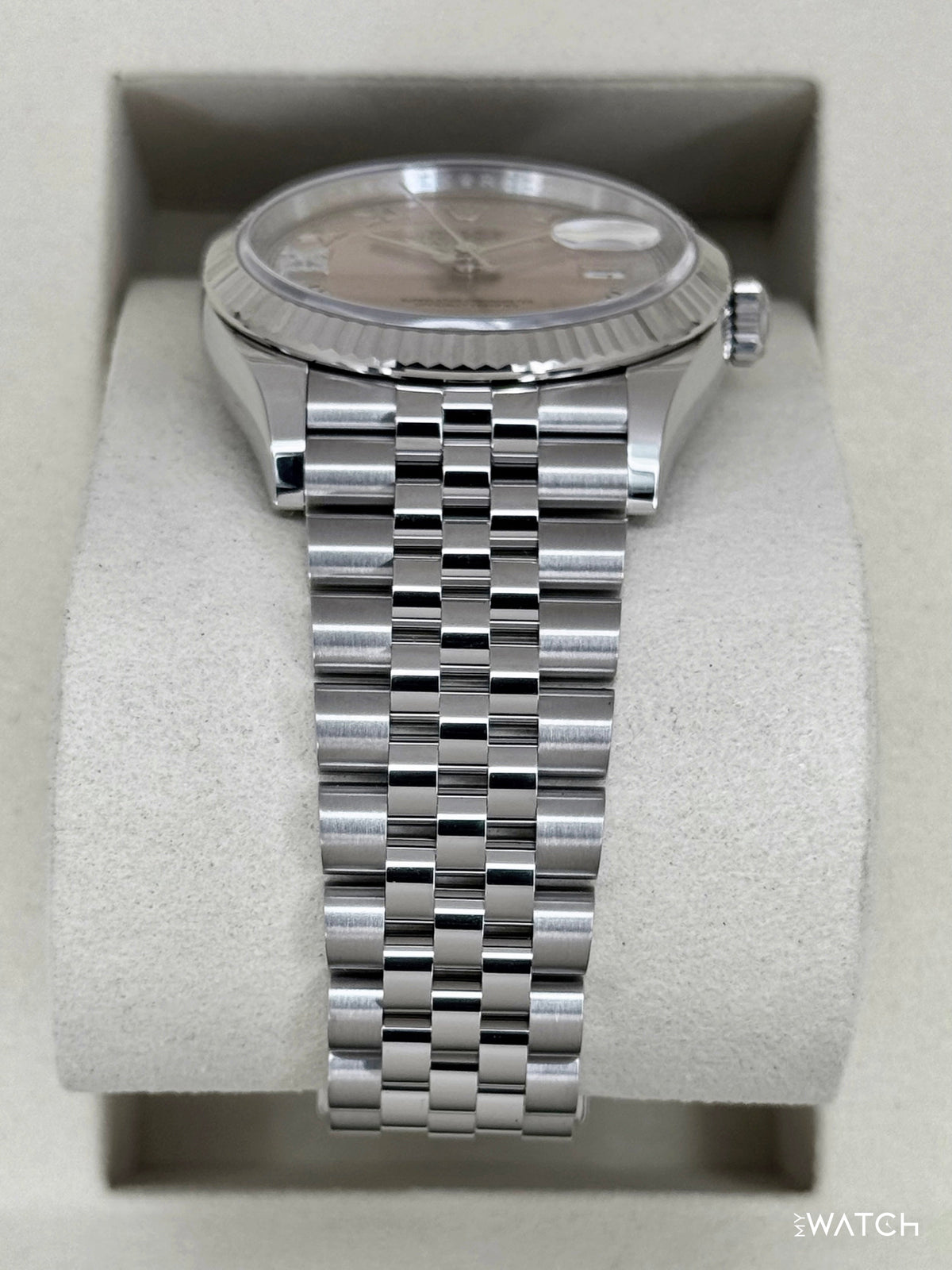 NEW 2026 Rolex Datejust 36mm 126234 Stainless Steel Jubilee Pink Diamond Dial