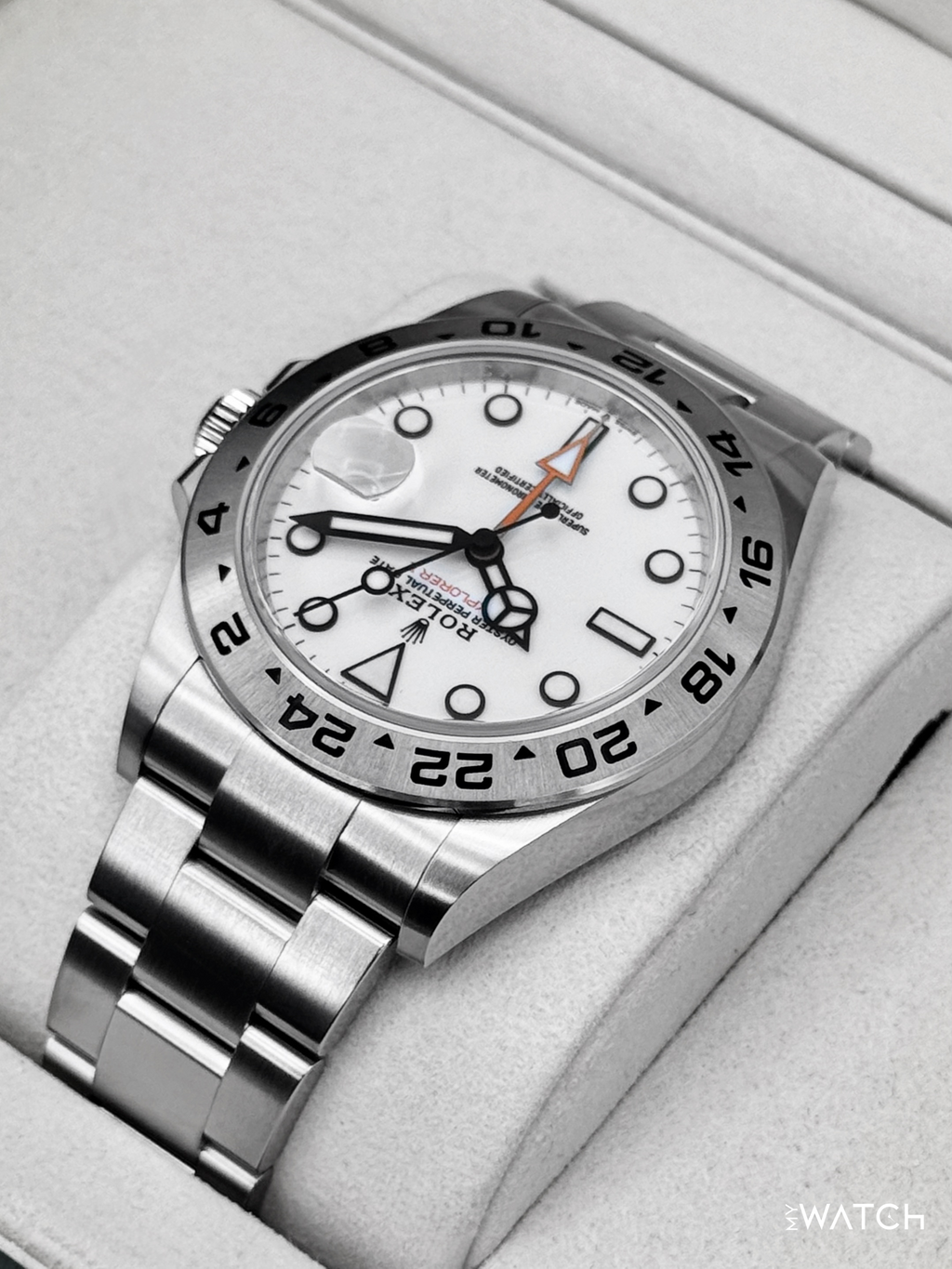 NEW 2026 Rolex Explorer II 42mm 226570 Stainless Steel Polar White Dial