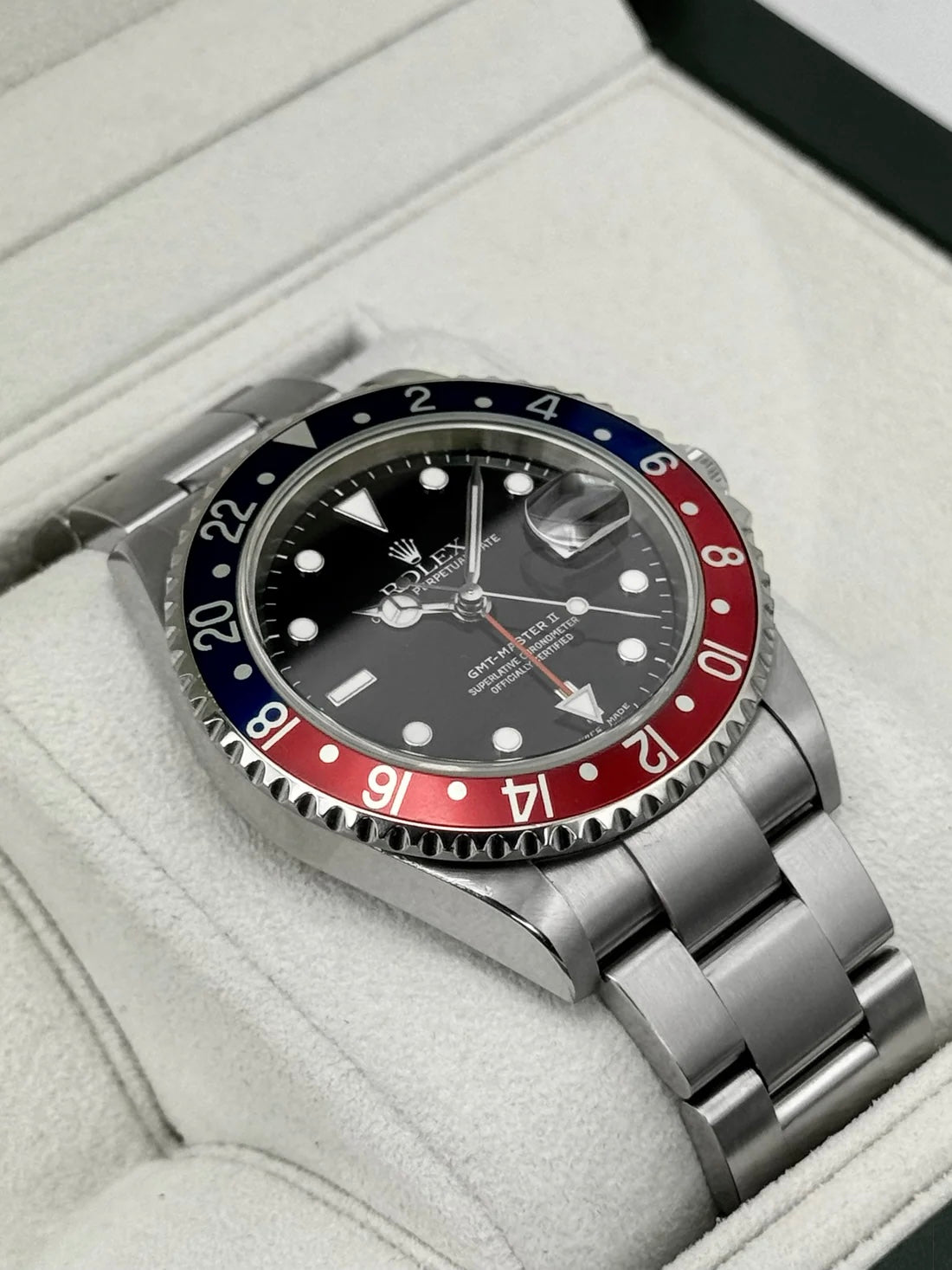 2005 Rolex GMT-Master II "Pepsi" 40mm 16710 Oyster (Collectors Set)