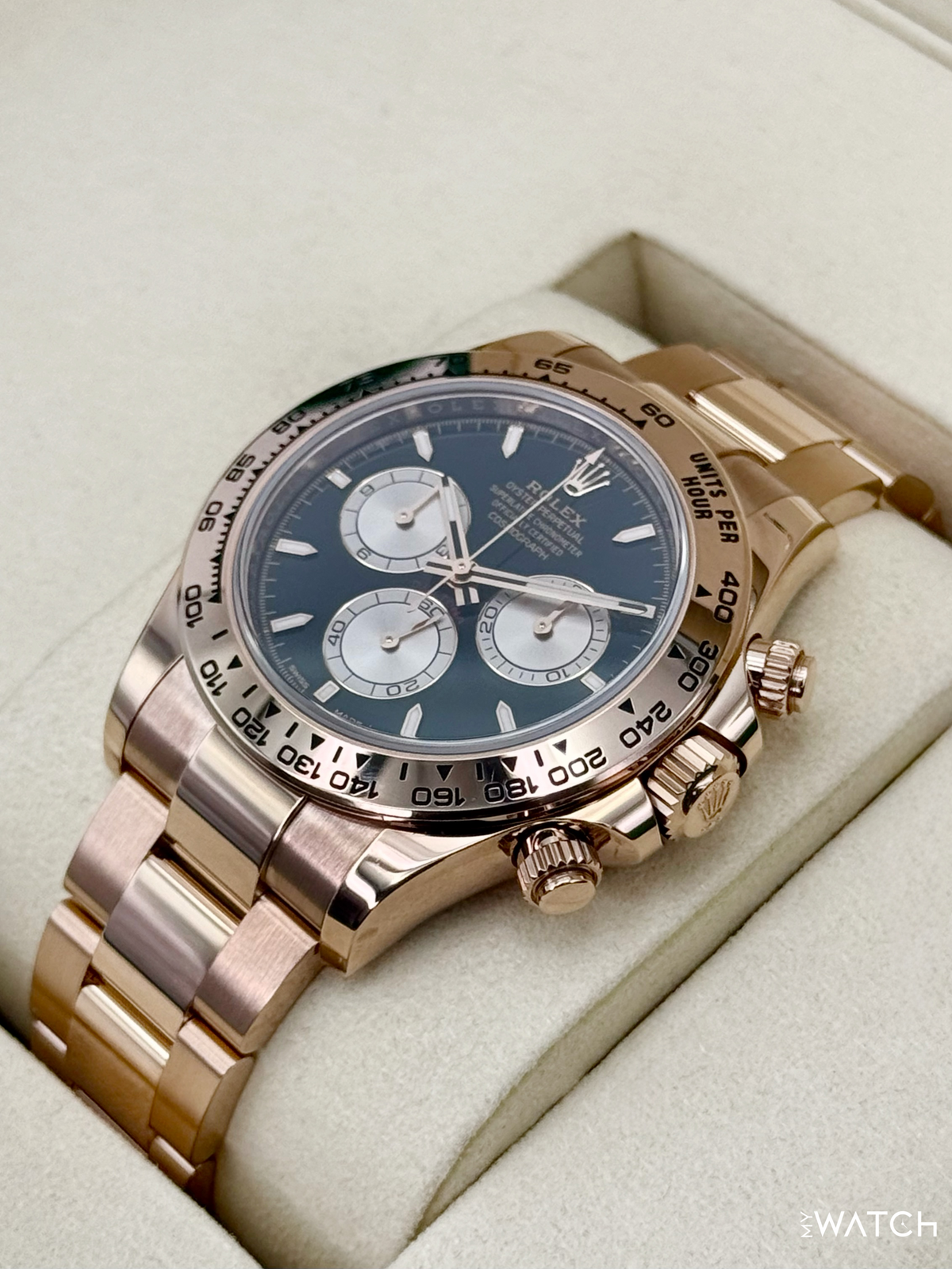 NEW 2025 Rolex Daytona 40mm 126505 Rose Gold Black Dial
