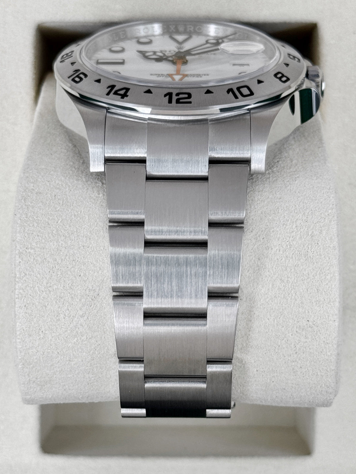 NEW 2026 Rolex Explorer II 42mm 226570 Stainless Steel Polar White Dial (NEW STYLE CARD)