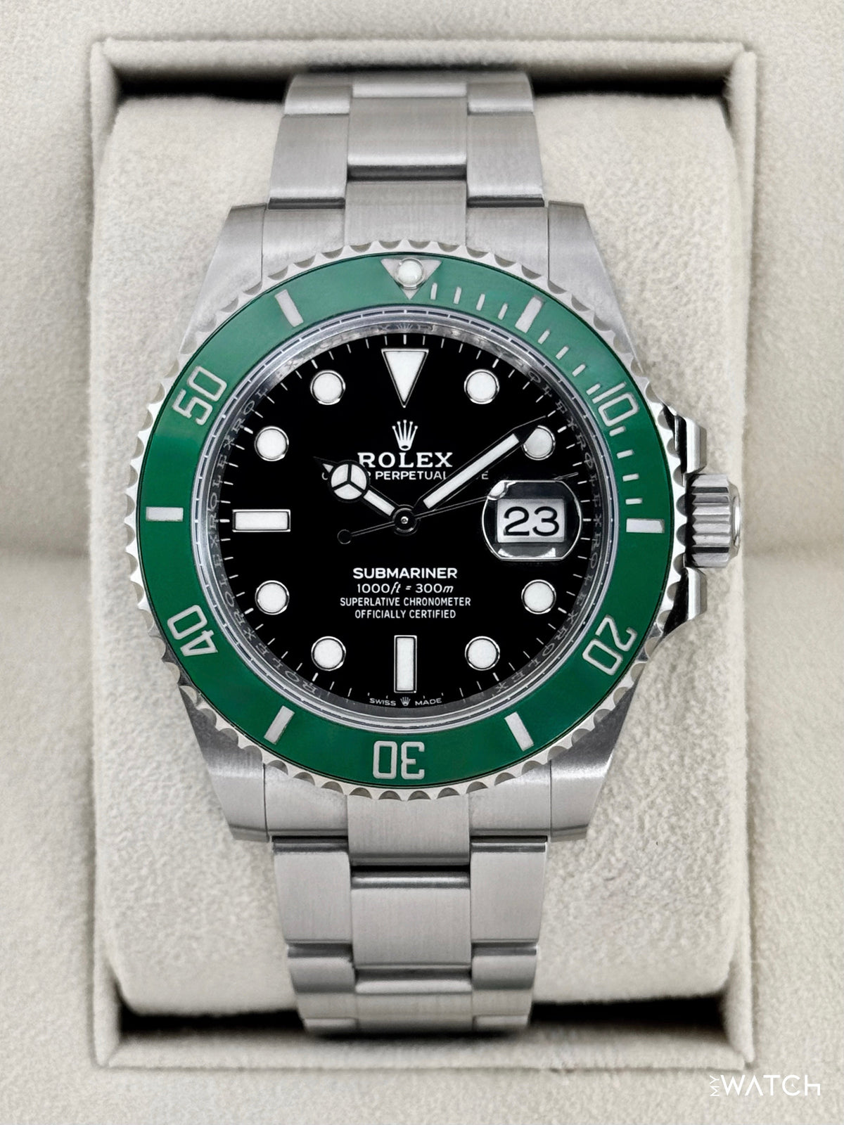 2020 Rolex Submariner "Starbucks" 41mm 126610LV Black Dial