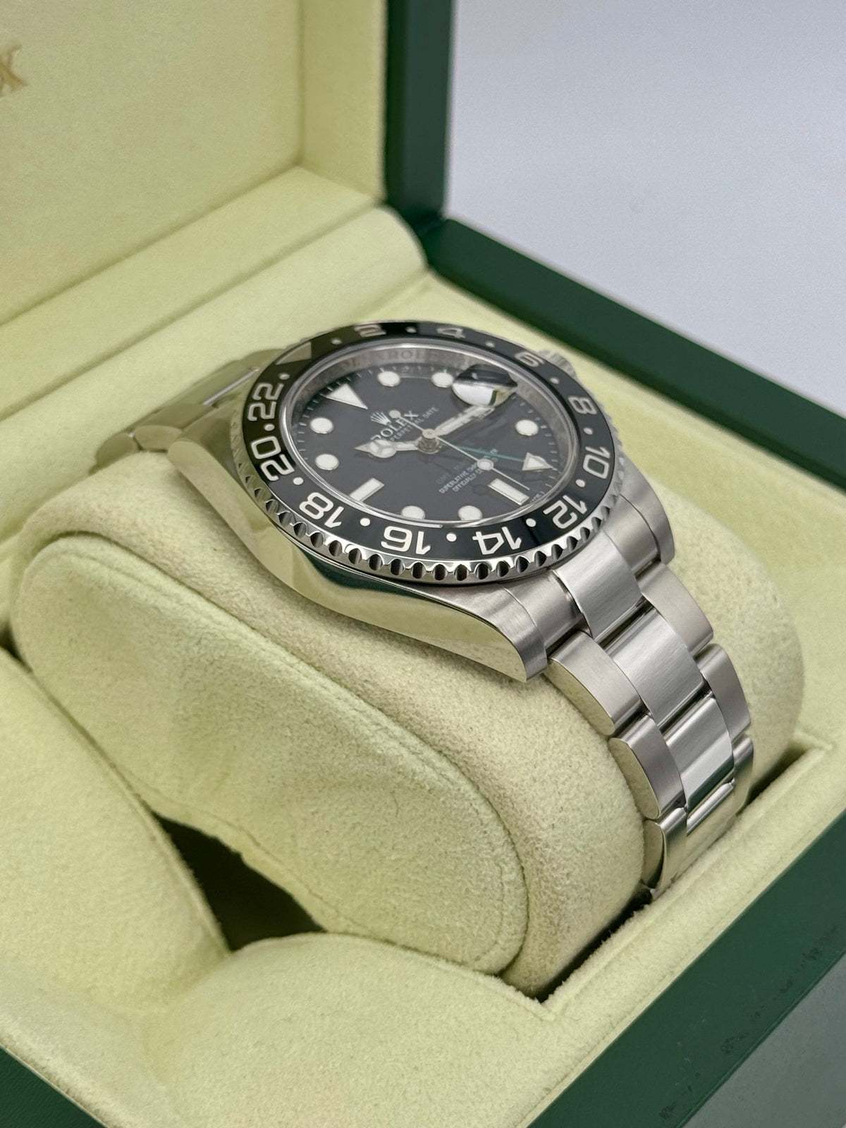 2012 Rolex GMT-Master II 40mm 116710LN Stainless Steel Black Dial