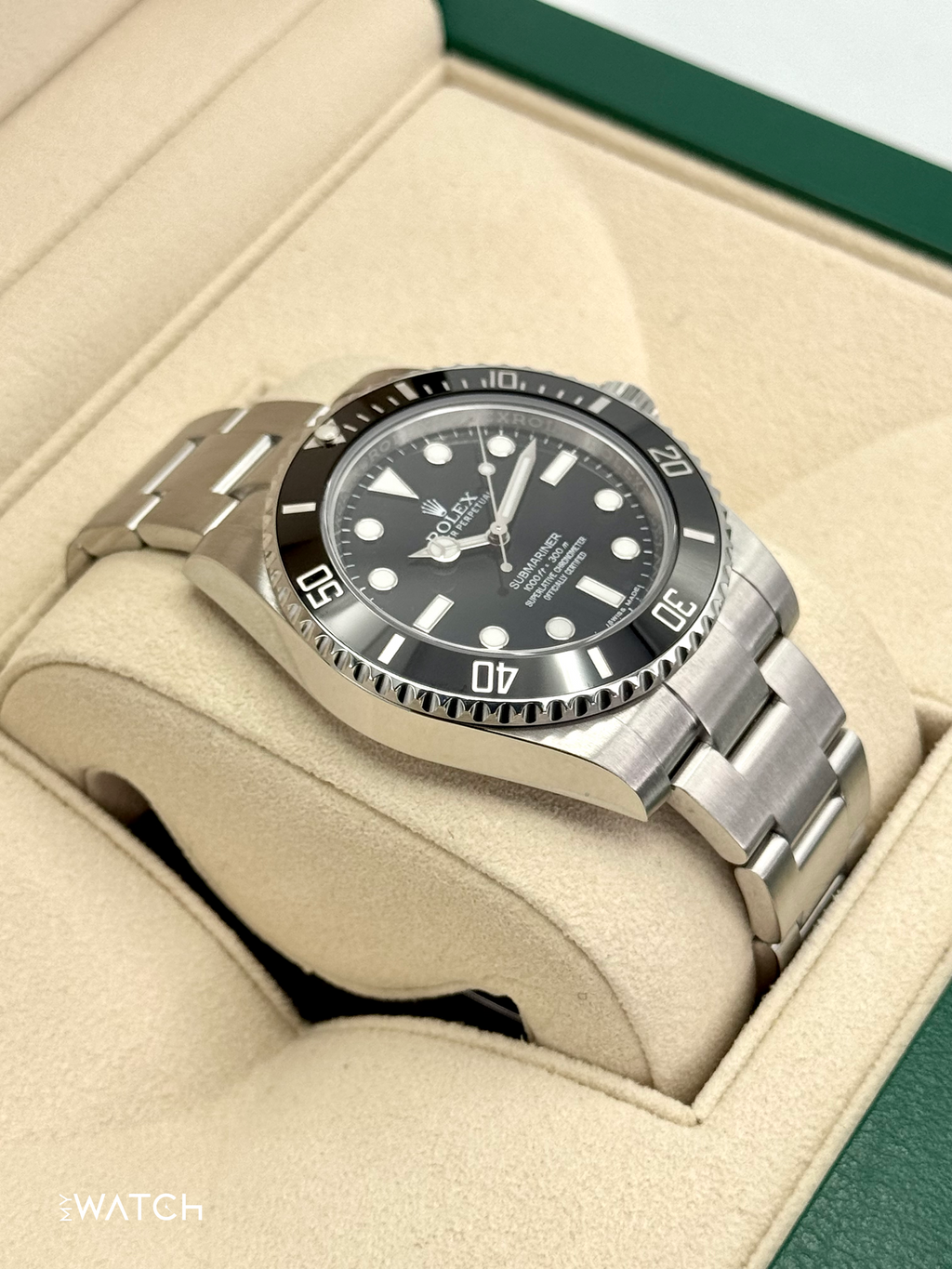 2015 Rolex Submariner 40mm 114060 Stainless Steel Black Dial