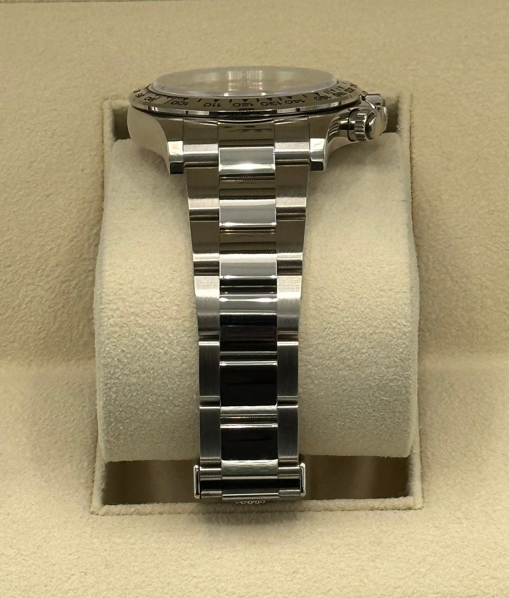 2022 Rolex Daytona 40mm 116509 White Gold Silver Dial