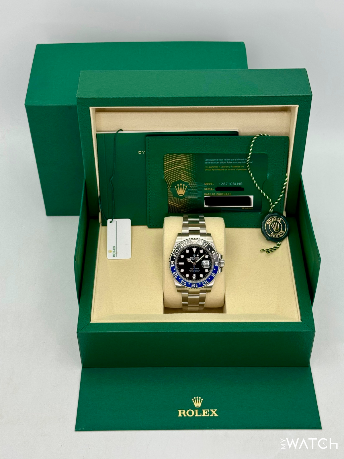 NEW 2026 Rolex GMT-Master II "Batman" 40mm 126710BLNR Oyster
