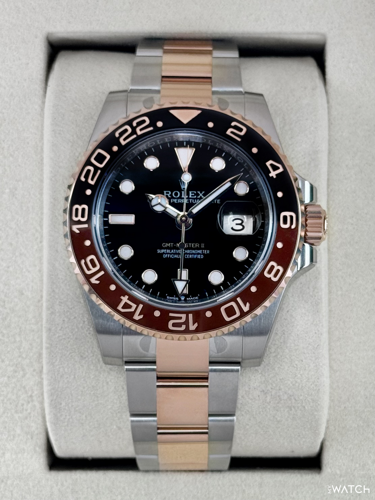 NEW 2026 Rolex GMT-Master II "Rootbeer" 40mm 126711CHNR Two-Tone (STICKERED)