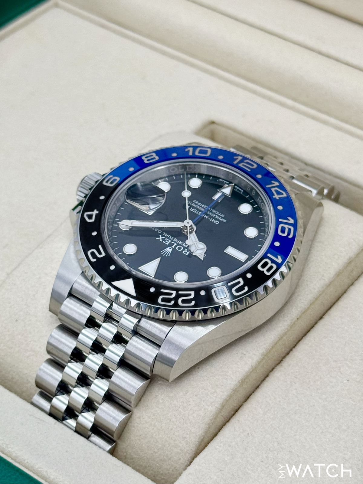 2025 Rolex GMT-Master II "Batgirl" 40mm 126710BLNR Jubilee