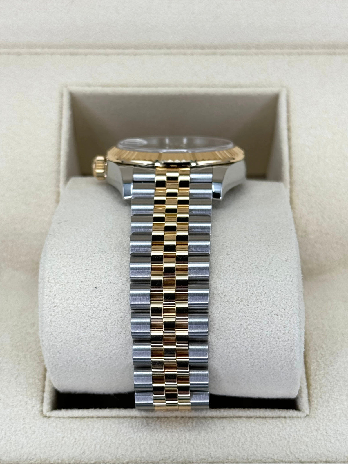 NEW 2023 Rolex Lady-Datejust 31mm 278273 Two-Tone Jubilee Green Dial