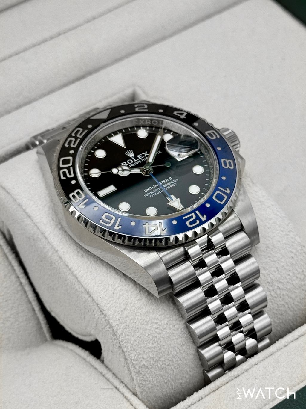 2024 Rolex GMT-Master II "Batgirl" 40mm 126710BLNR Jubilee Black Dial