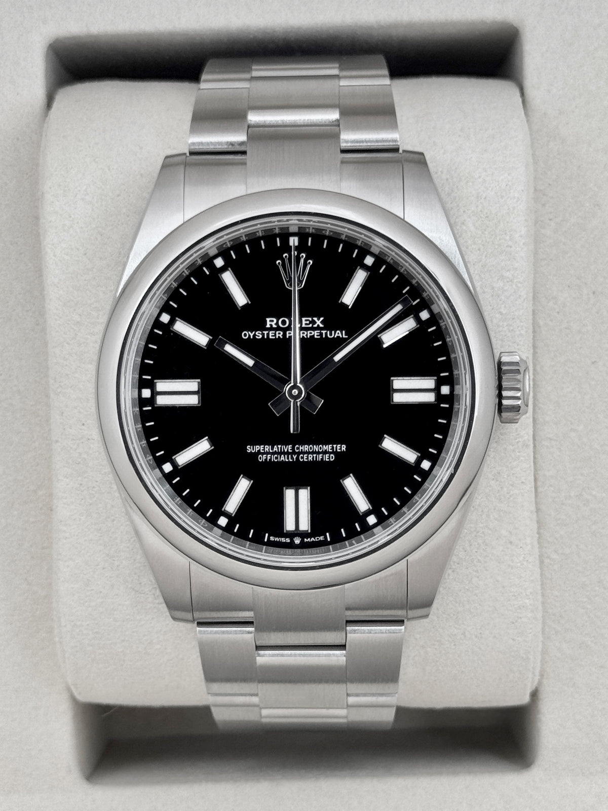 NEW 2026 Rolex Oyster Perpetual 41mm 134300 Black Dial (STICKERED)