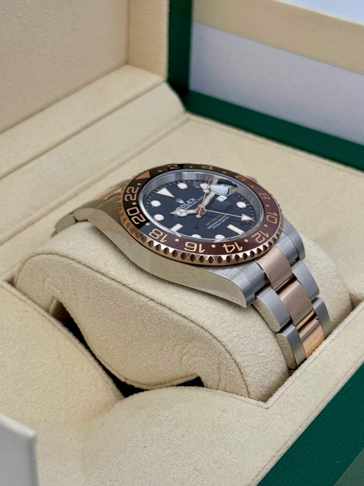 NEW 2024 Rolex GMT-Master II "Rootbeer" 40mm 126711CHNR Two-Tone