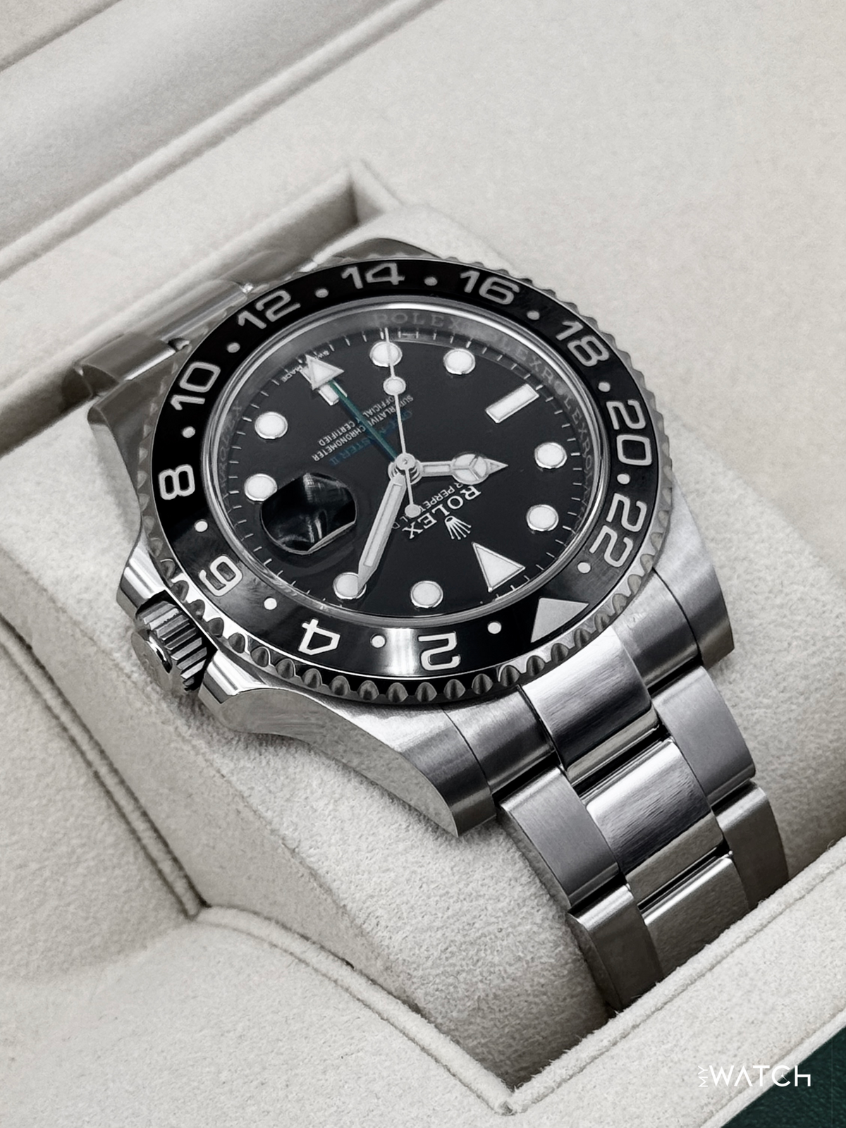 2019 Rolex GMT-Master II 40mm 116710LN Stainless Steel Black Dial