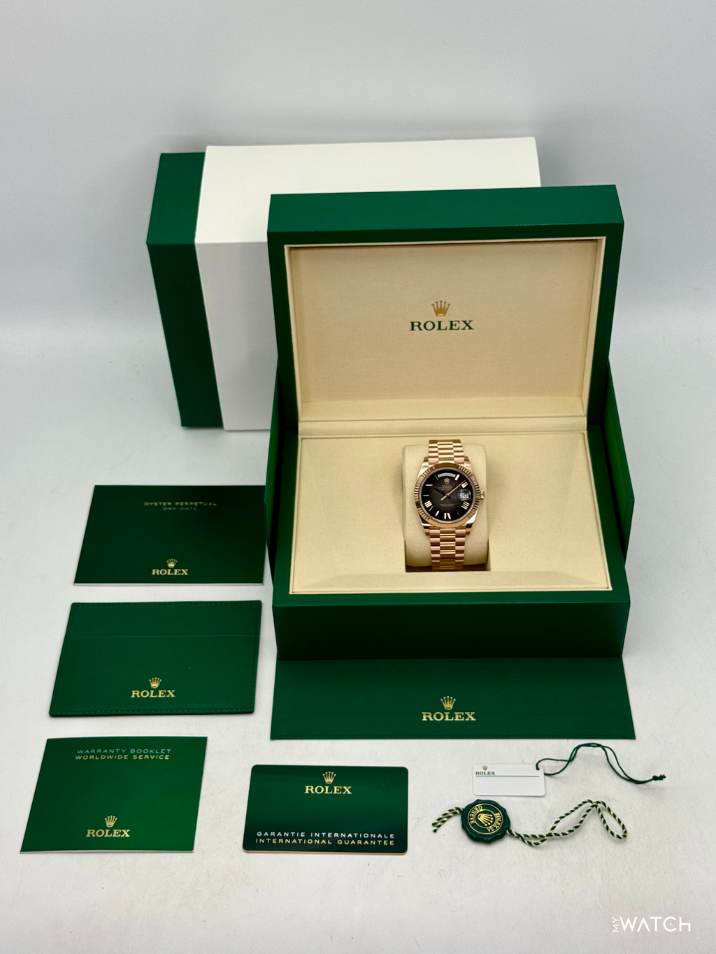 NEW 2026 Rolex Day-Date 40mm 228235 Presidential Slate Ombre Dial