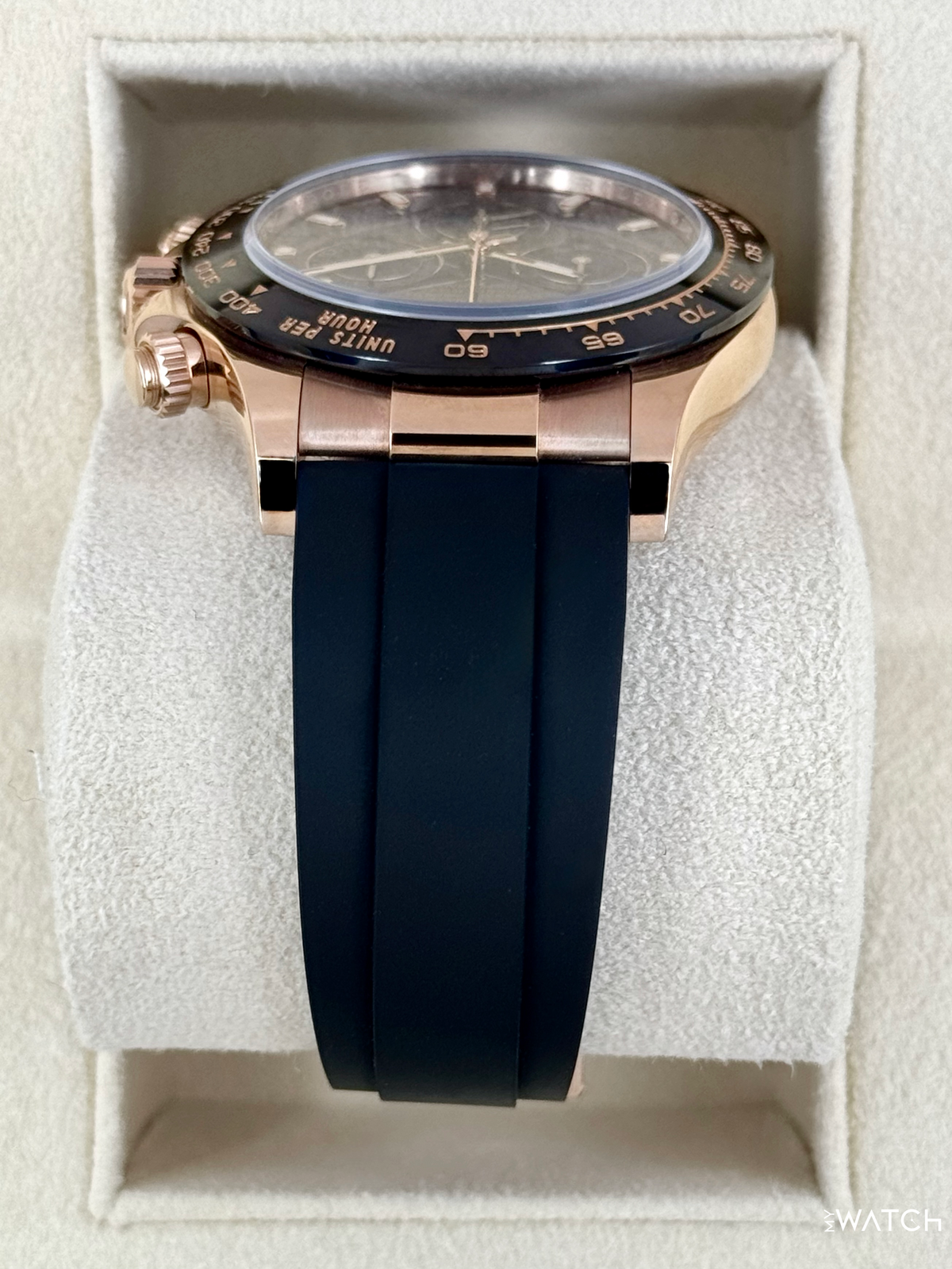 2023 Rolex Daytona 40mm 116515LN Rose Gold Oysterflex Chocolate Dial