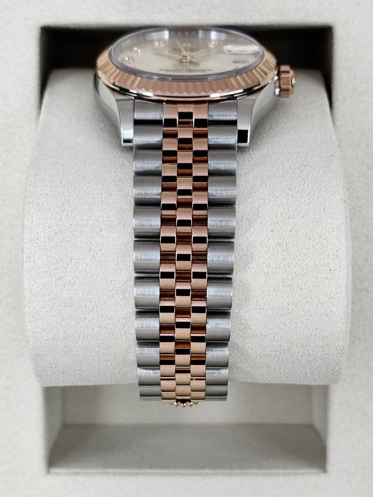 2026 Rolex Datejust 31mm 278271 Two-Tone Jubilee Silver Diamond Dial