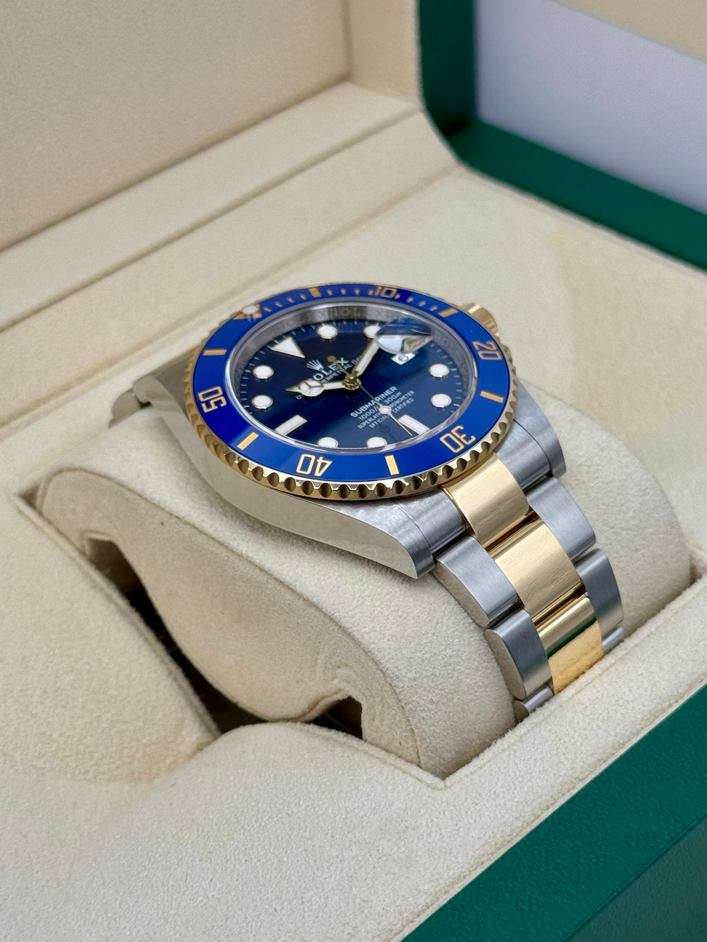 2024 Rolex Submariner "Bluesy" 41mm 126613LB Two-Tone Blue Dial
