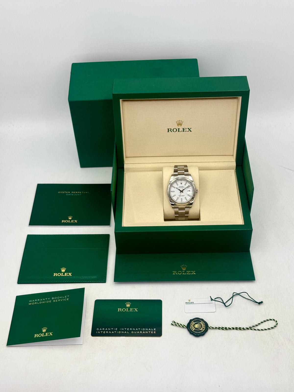 NEW 2026 Rolex Datejust 41mm 126334 Stainless Steel Oyster White Dial