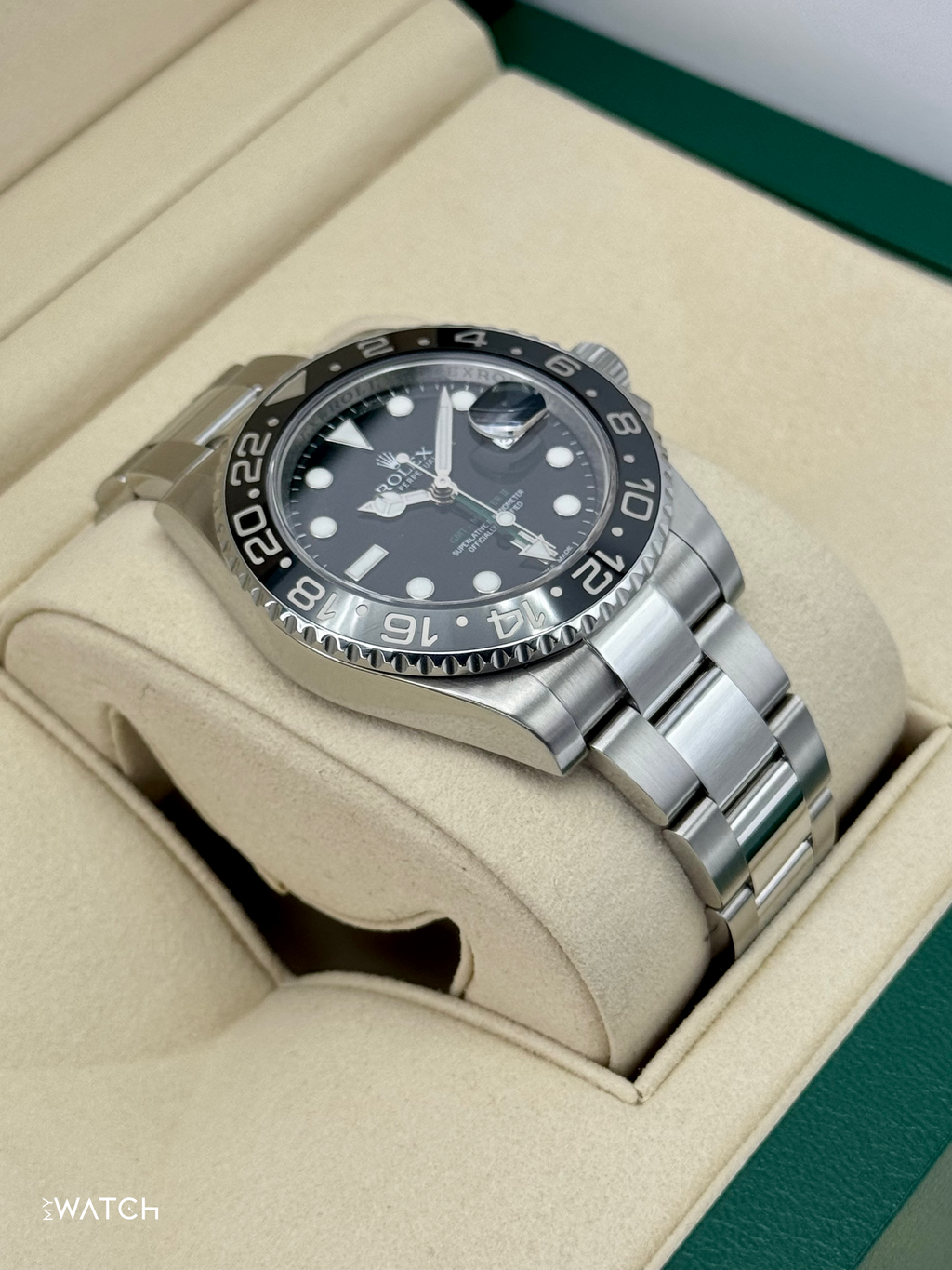 2012 Rolex GMT-Master II 40mm 116710LN Stainless Steel Black Dial